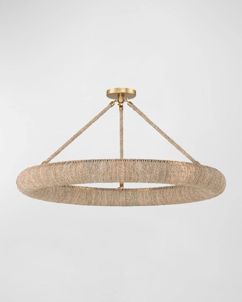Crystorama Oakley 8-Light Semi-Flush Mount 3
