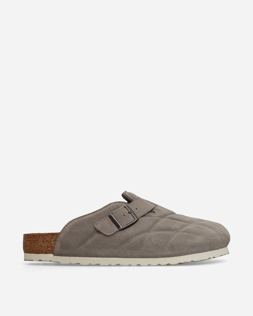 Birkenstock Boston Quilted Sandals Stone Coin 1