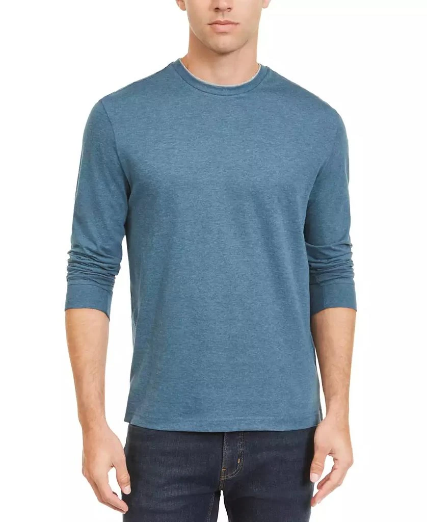 Club Room Men's Doubler Crewneck T-Shirt, Created for Macy's 1