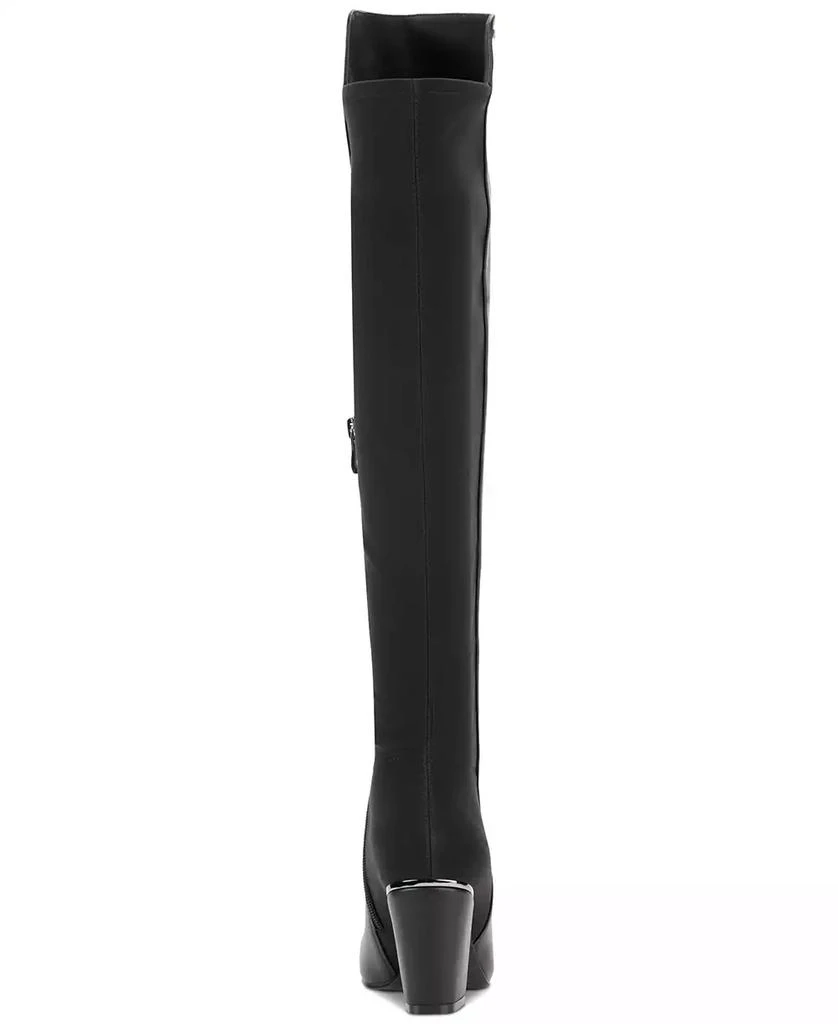 DKNY Women's Cilli Square-Toe Knee-High Dress Boots 3