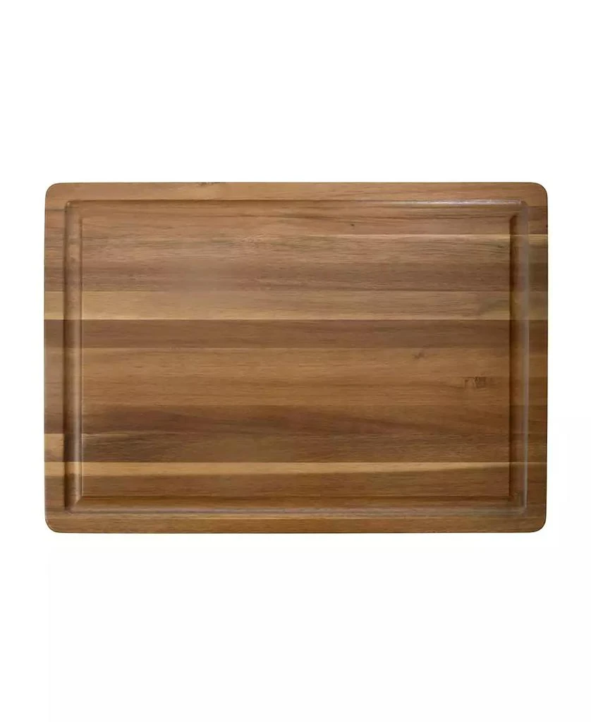 VIKING Acacia Reversible Butcher Block Prep and Carving Board 4