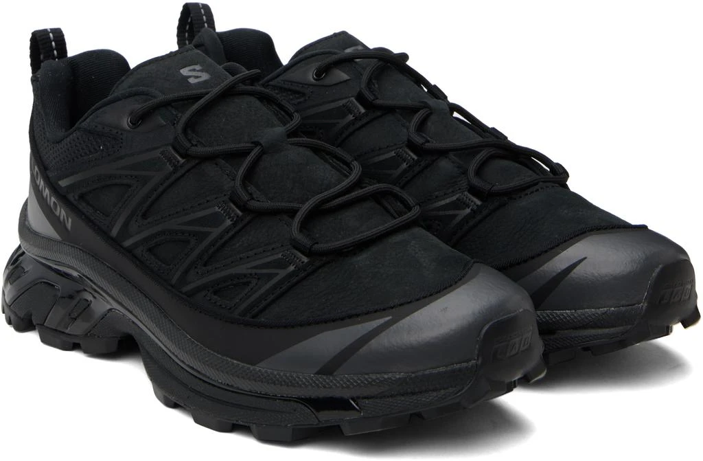Salomon Black XT-6 Expanse Leather Sneakers 4