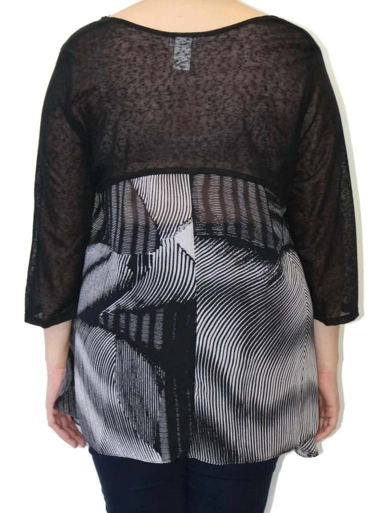 COLORS BY CARIBE Colors By Caribe - Chiffon Slub Top 2