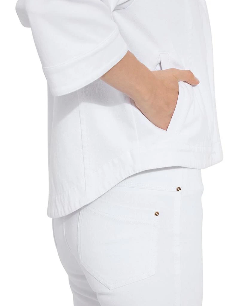 Lyssé Remi Three Quarter Sleeve Denim Jacket 7