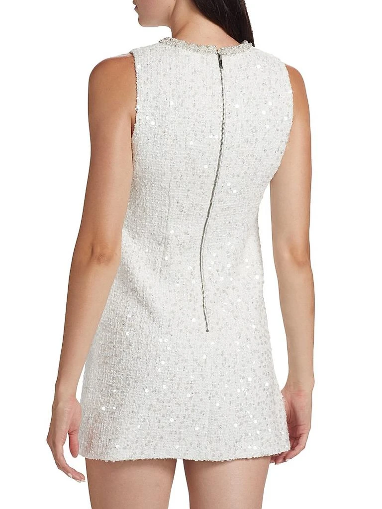 Alice + Olivia Coley Embellished Slim-Fit Minidress 5