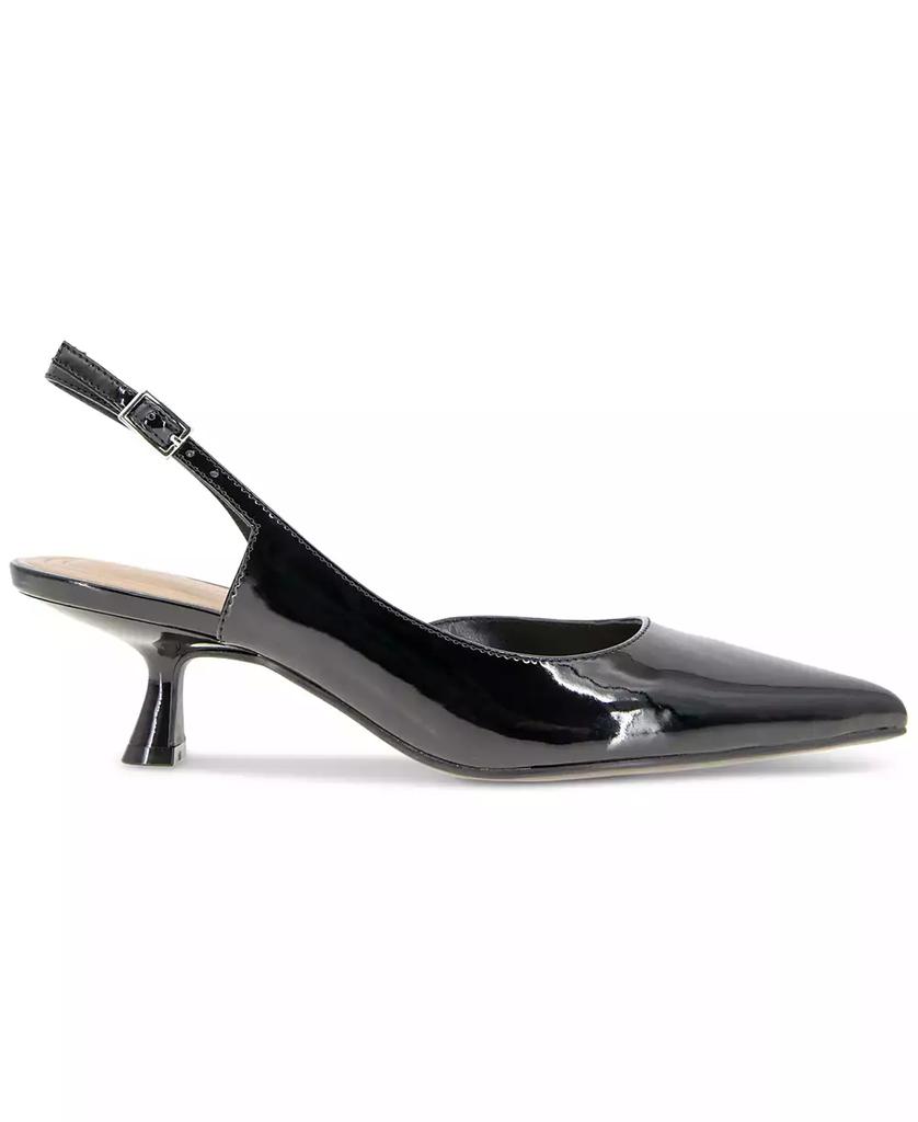BCBG Women's Kittie Kitten Heel Sling Back Pumps