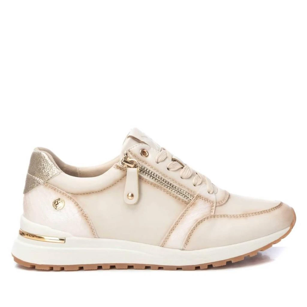 Women NEW XTI women\'s trainer sneakers in beige main image 0
