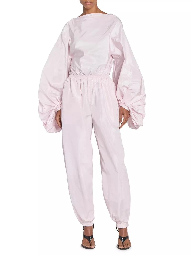 Alaïa Silk Balloon-Leg Trousers 2