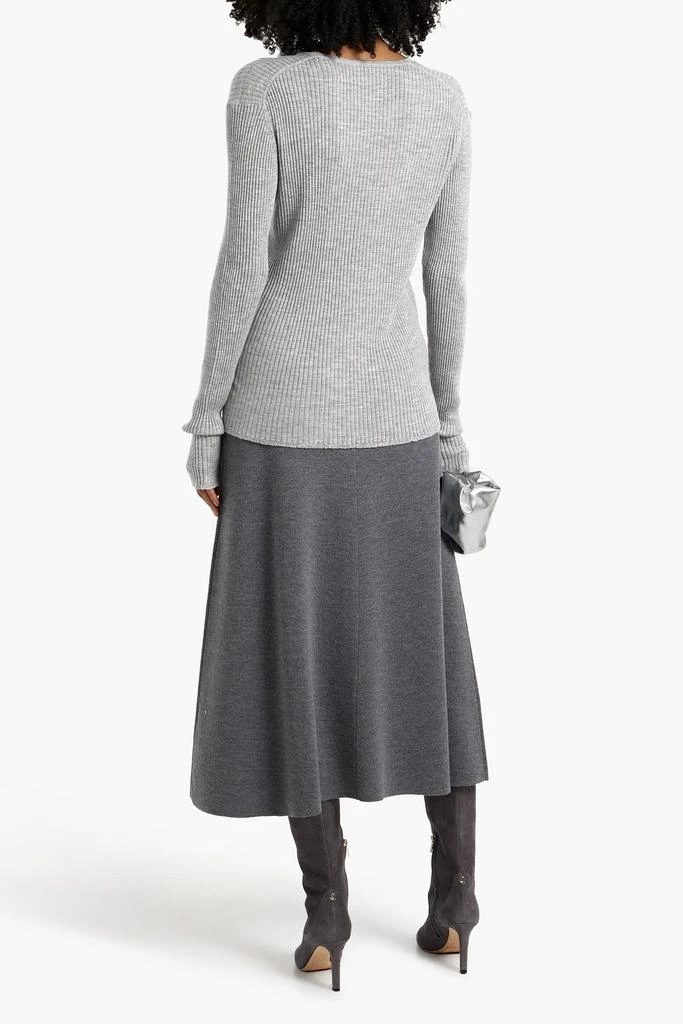 BY MALENE BIRGER Rinah ribbed merino wool sweater 3