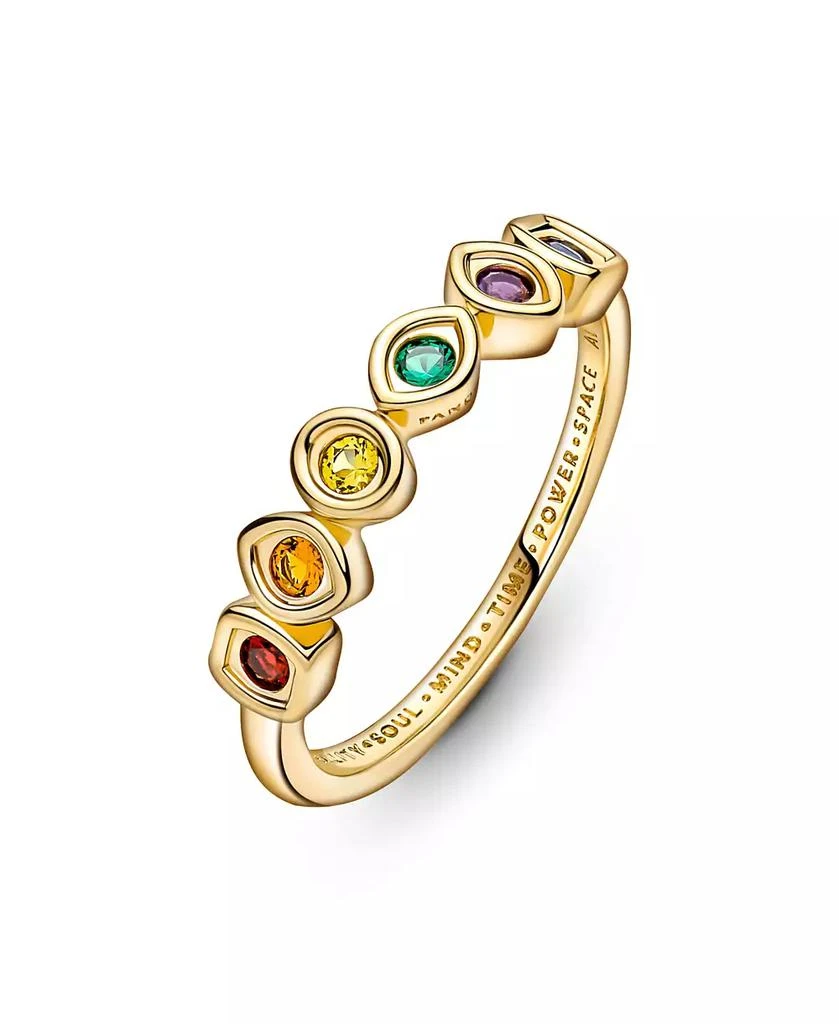 PANDORA Crystal Stone x Marvel The Avengers Infinity Stones Ring 4