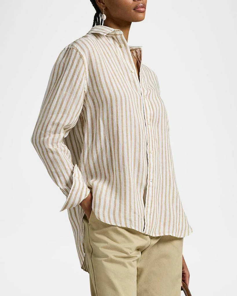Ralph Lauren Oversize Fit Linen Shirt 4
