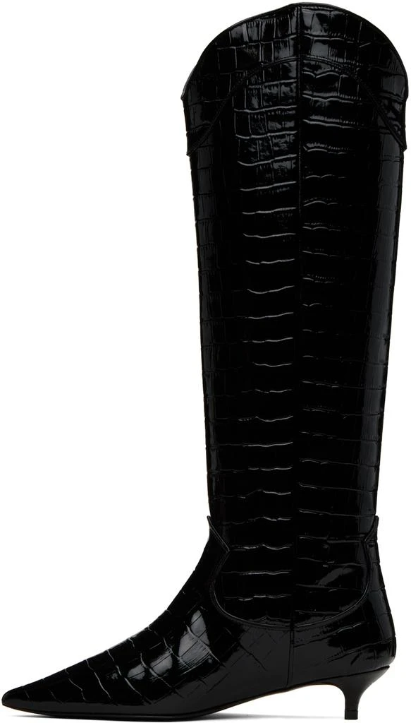 ANINE BING Black Rae Boots 3