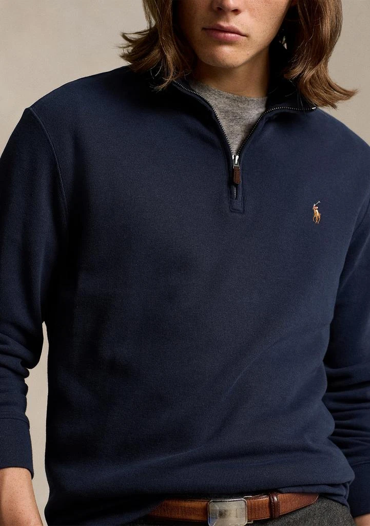 Ralph Lauren Estate Rib Quarter Zip Pullover Sweatshirt 3