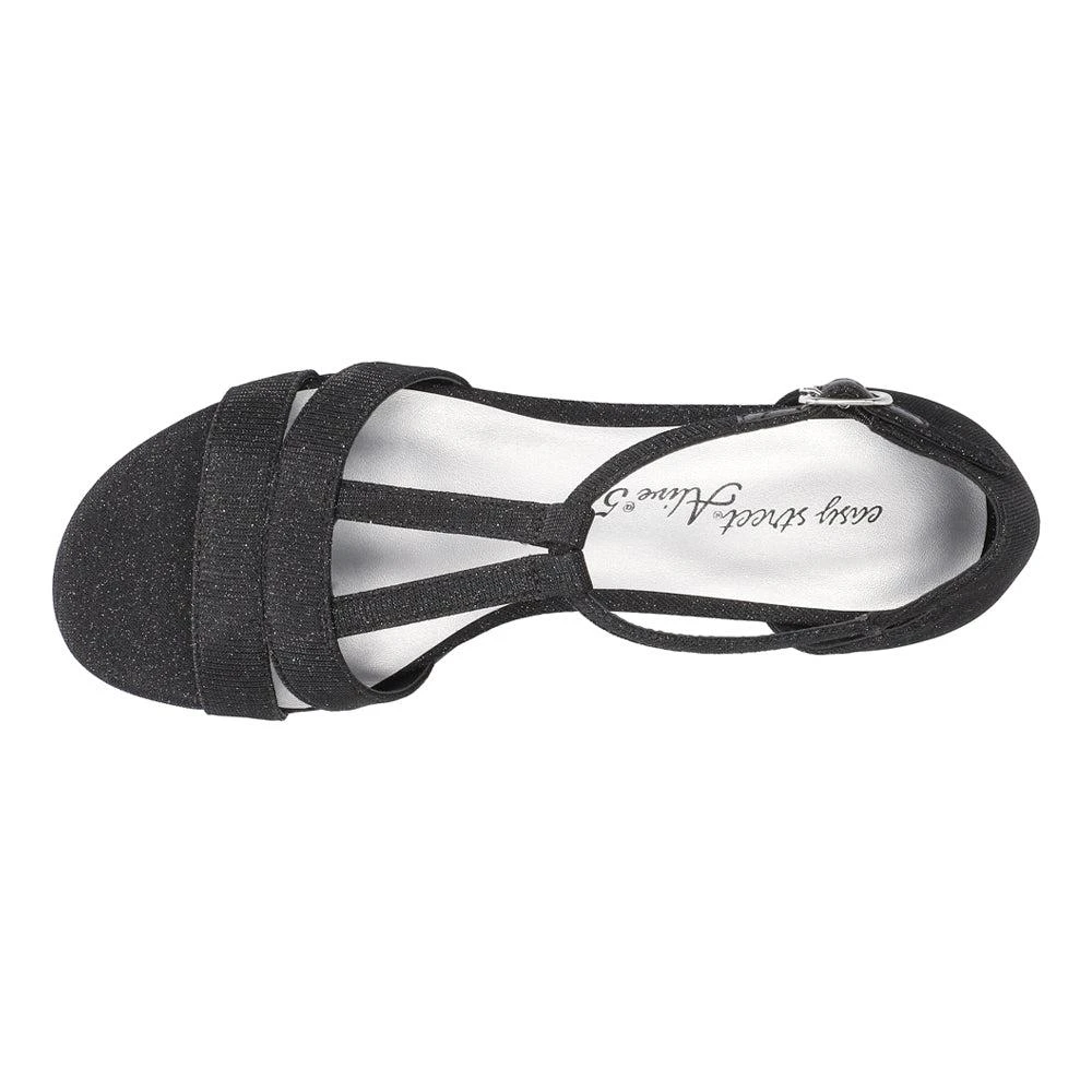 Easy Street Alora Glitter Wedge Sandals 4