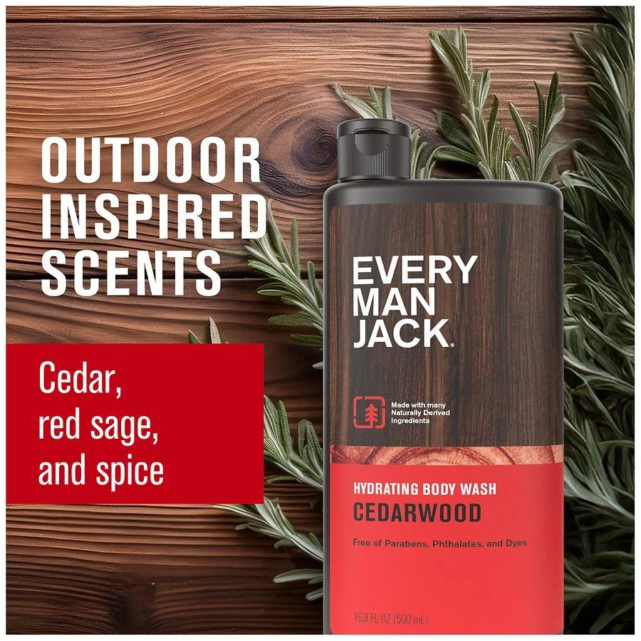 Every Man Jack Body Wash Cedarwood 4