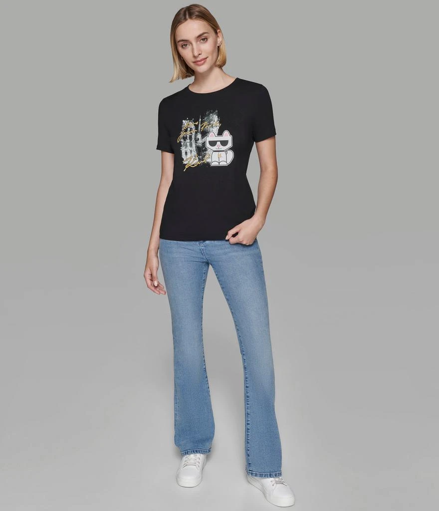 Karl Lagerfeld Paris CHOUPETTE IN PARIS TEE 4