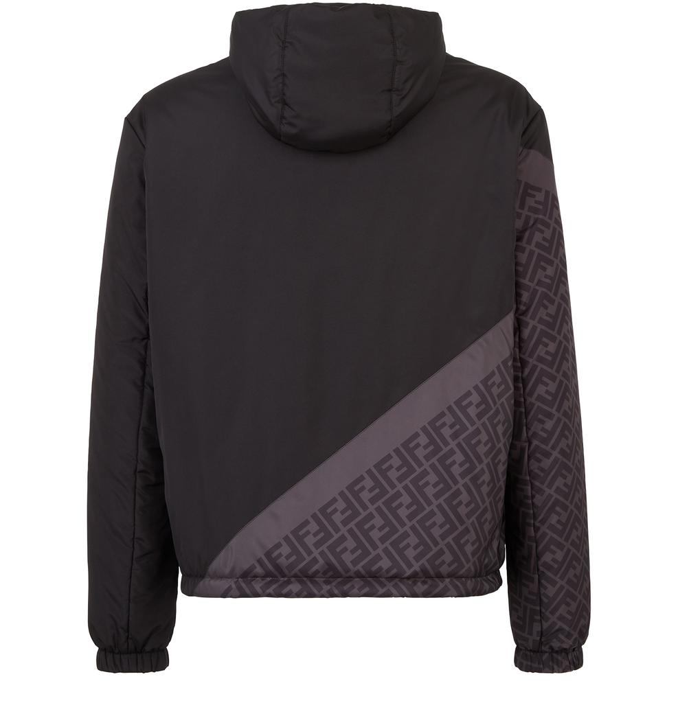 ブルゾン Fendi Cappuccino Polyester Windbreaker Blouson Fabric Brown | Fendi
