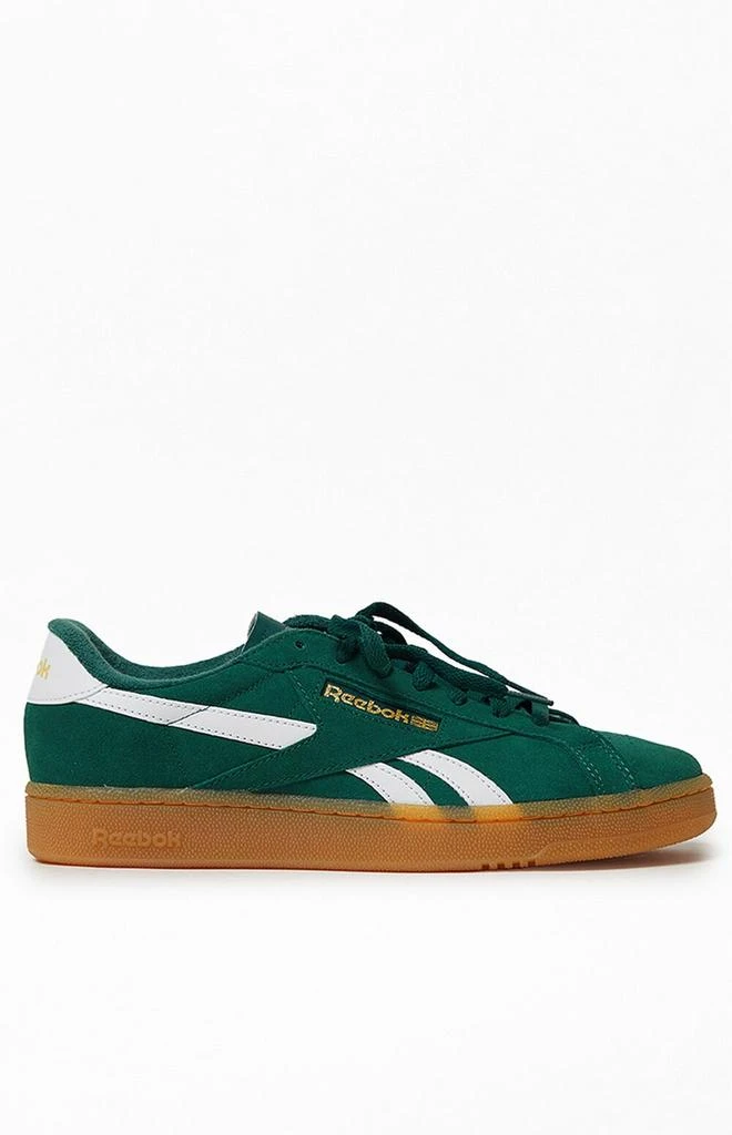 Reebok Green & White Club C UK Grounds Shoes 1