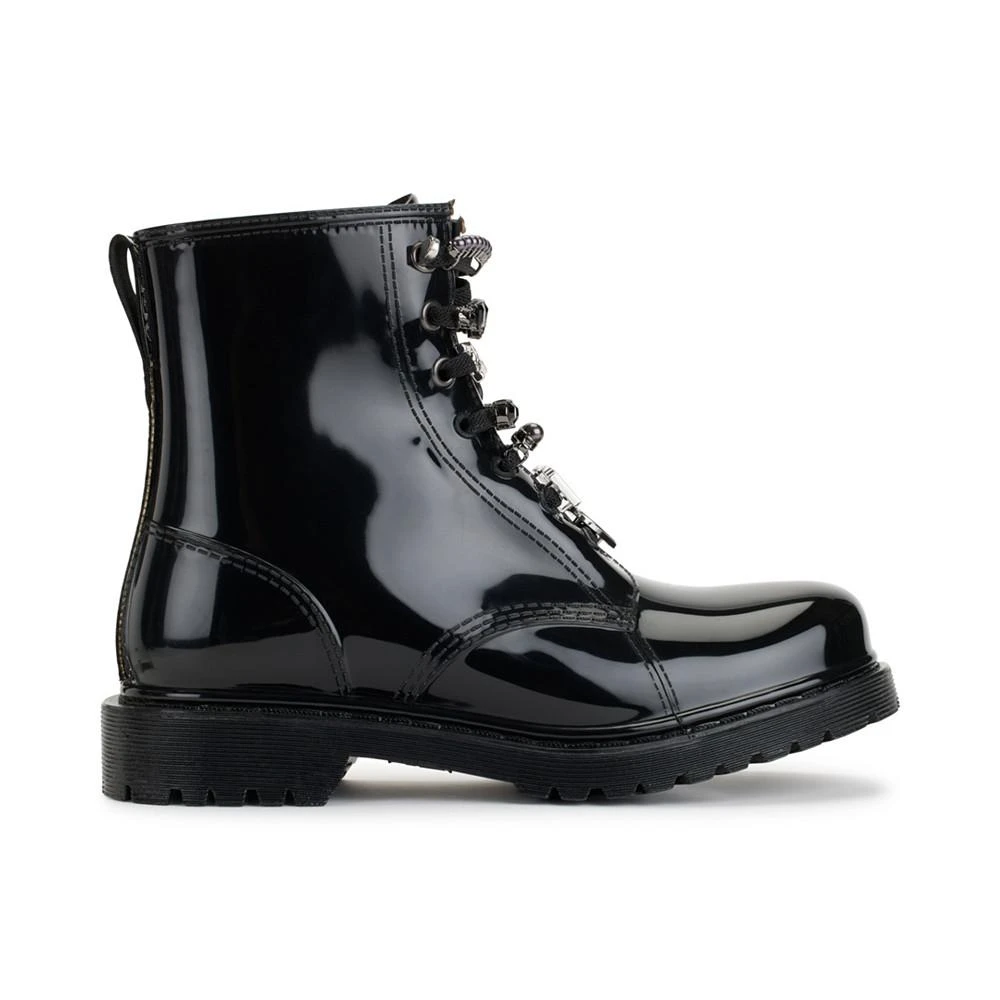 KARL LAGERFELD PARIS Topanga Embellished Rain Booties 2