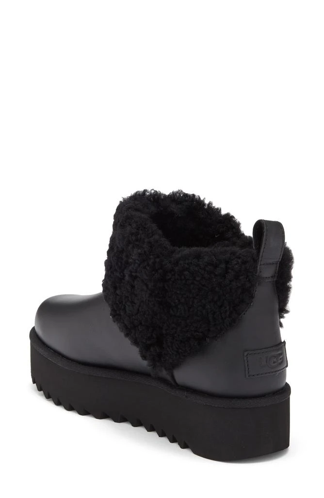 UGG Ultra Mini Alina Curled Genuine Shearling Platform Boot 2