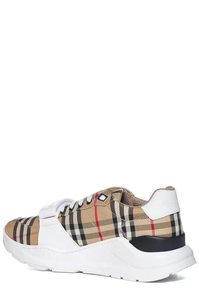 Burberry Burberry Checked Lace-Up Sneakers 3