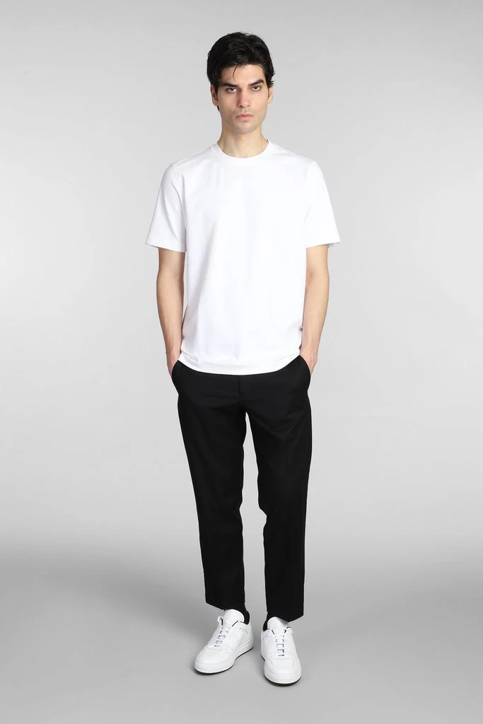 Theory T-shirt In White Viscose 2