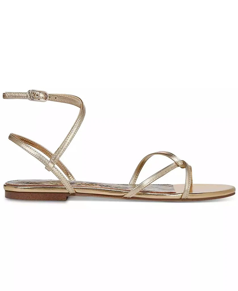 Sam Edelman Women's Elina Ankle-Strap Flat Sandals 6