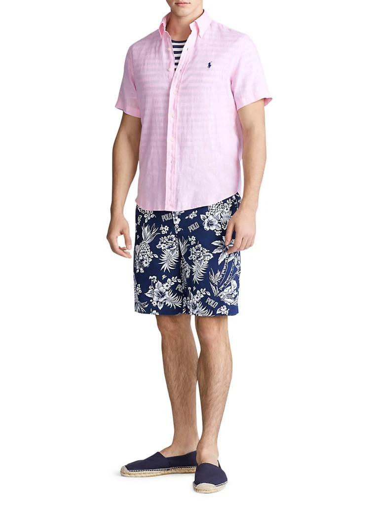 Ralph Lauren Classic-Fit Short-Sleeve Linen Shirt 2