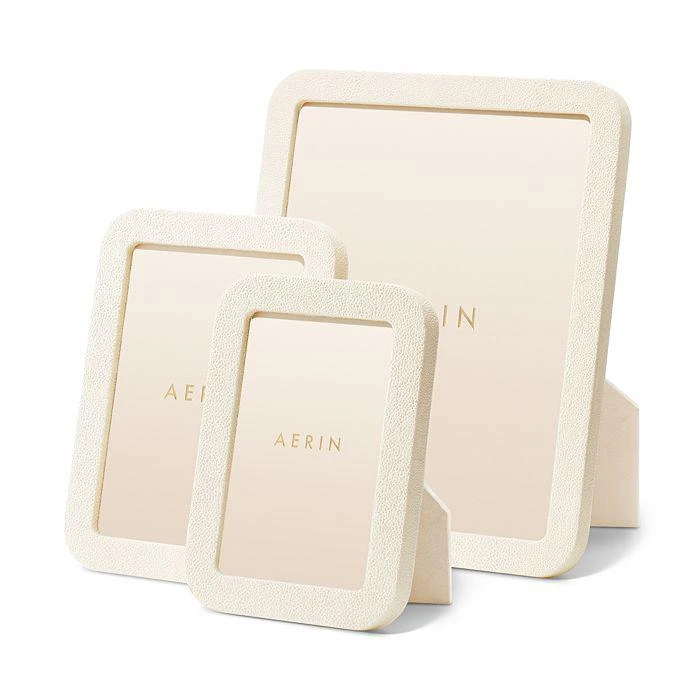 AERIN Modern Shagreen Frame, 4" x 6" 3