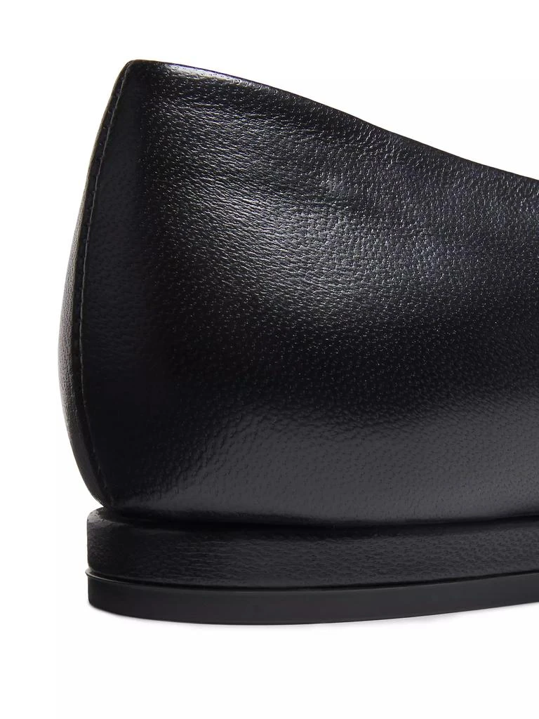 Loulou Studio Barsi Pointed-Toe Leather Ballerina Flats 5