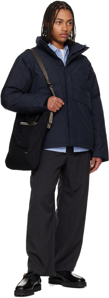 Shop Navy GORE-TEX Short Down Jacket on Sale at BeyondStyle – Get