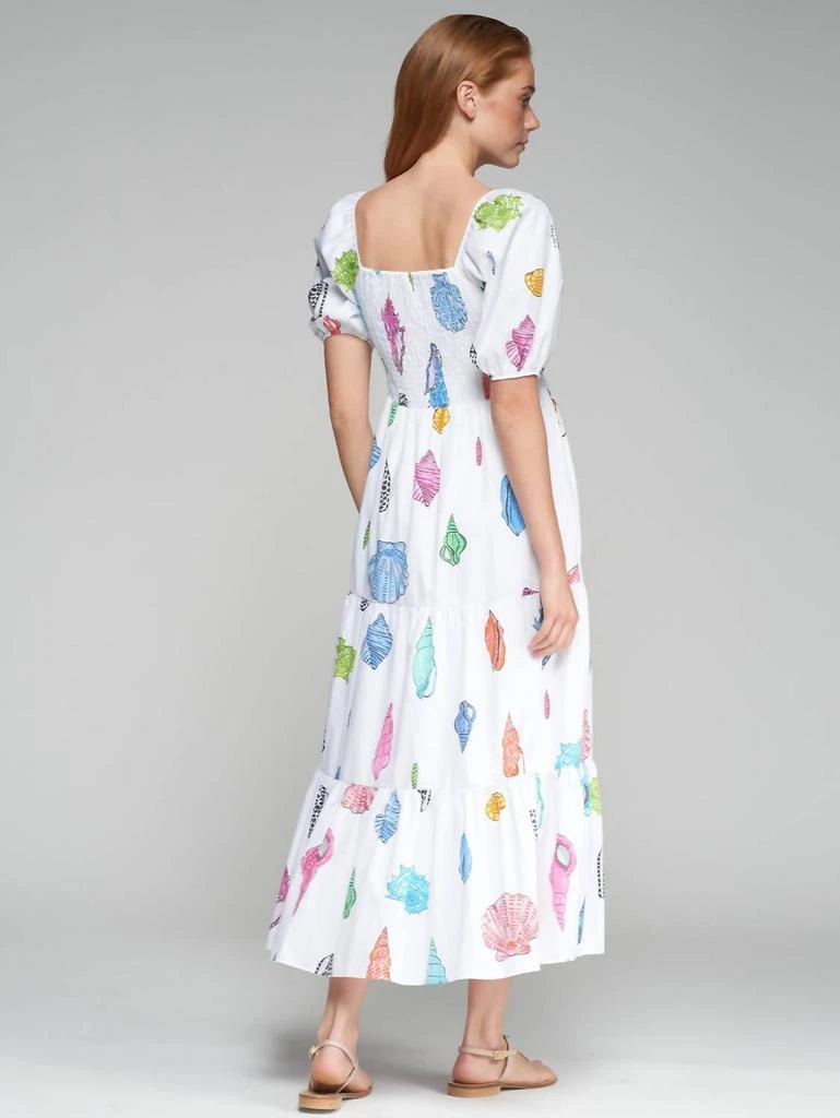 VILAGALLO Vilagallo - DRESS TORA PRINT MOTIVOS MARINOS 3