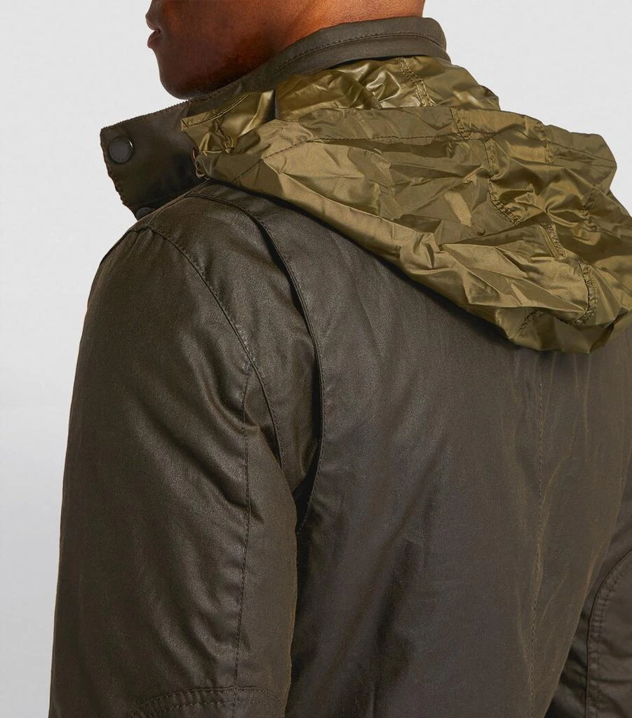 Barbour Hooded Wax Jacket 6
