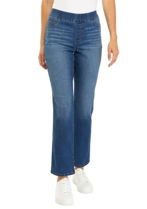 Kim Rogers® Rogers Womens Pull On Denim Jeans 1