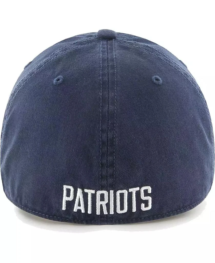 47 Brand Men's Navy Distressed New England Patriots Gridiron Classics Franchise Legacy Fitted Hat 2