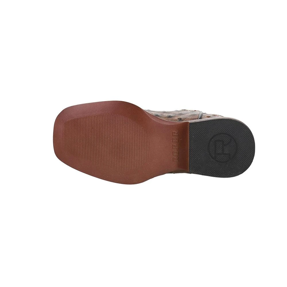 Roper Bumps Square Toe Cowboy Boots (Little Kid-Big Kid) 5