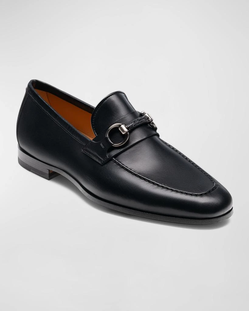 Magnanni Men's Diago Bit-Strap Leather Loafers 2