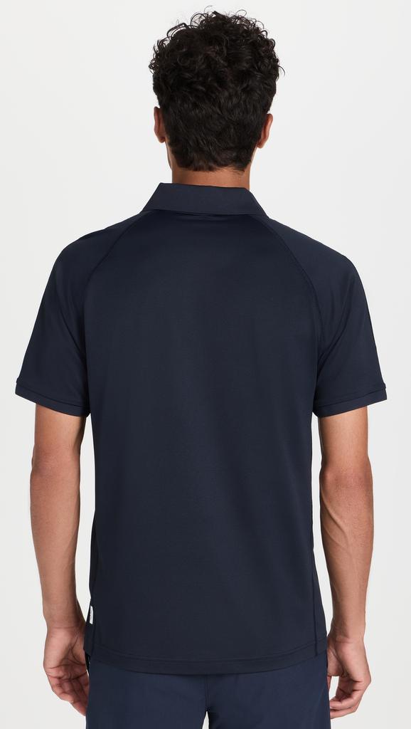 REIGNING CHAMP Tech Pique Playoff Polo