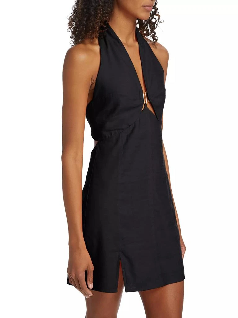 Cult Gaia Rumi Halter Minidress 4