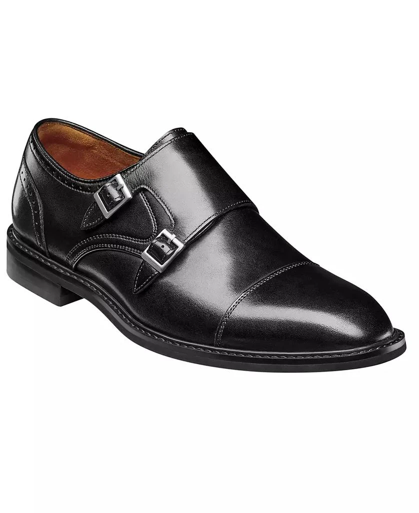 Stacy Adams Men's  Boswell Cap-Toe Double Monk Strap Shoes
