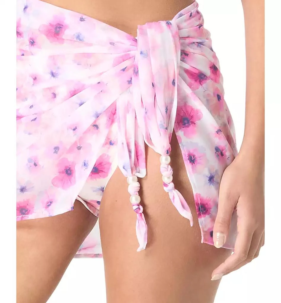 Carmen Marc Valvo Women's Printed Short Pareo Cover-Up 3