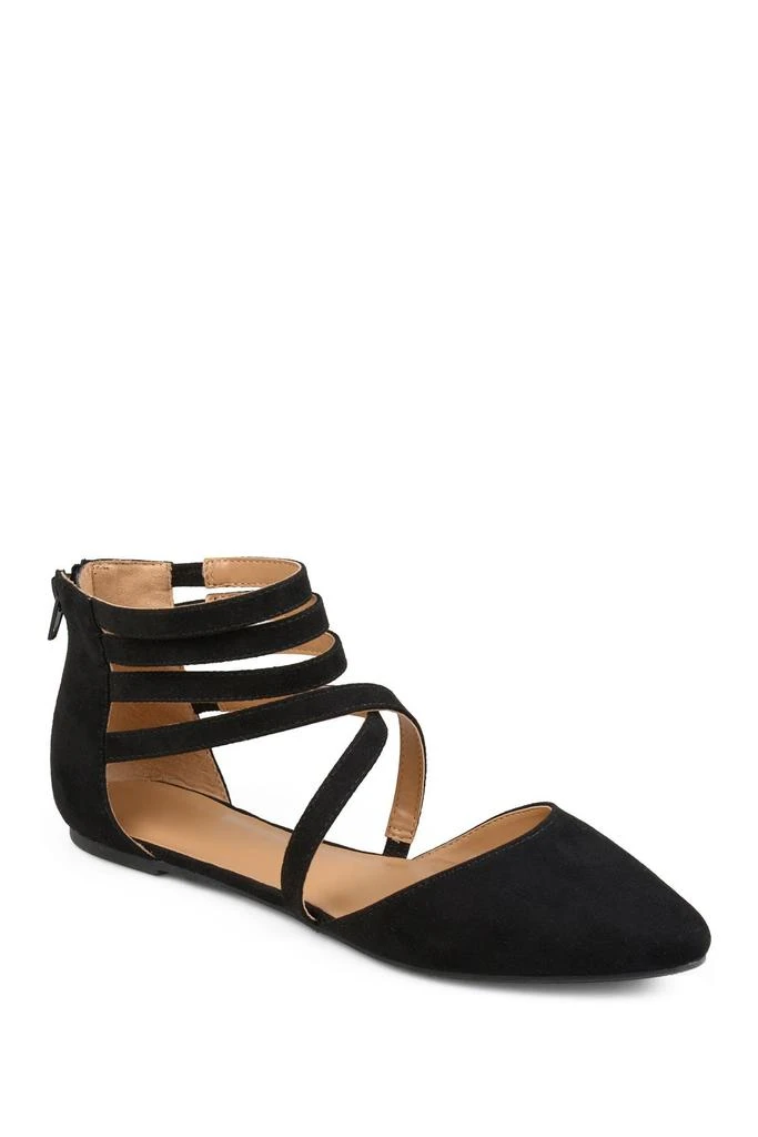 Journee Collection JOURNEE Marlee Ankle Strap Flat 1