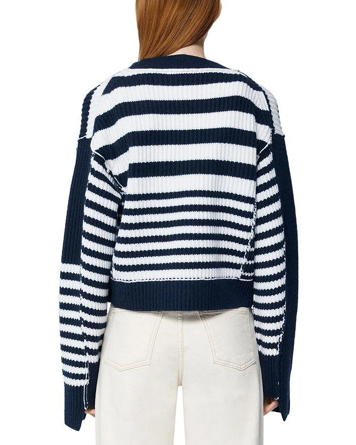 SIMKHAI Adara V Neck Cardigan Sweater 3