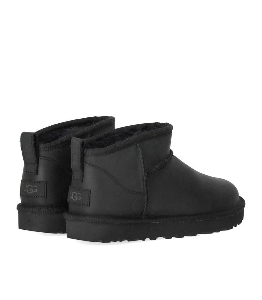 UGG UGG Classic Ultra Mini Leather Black Boot 4