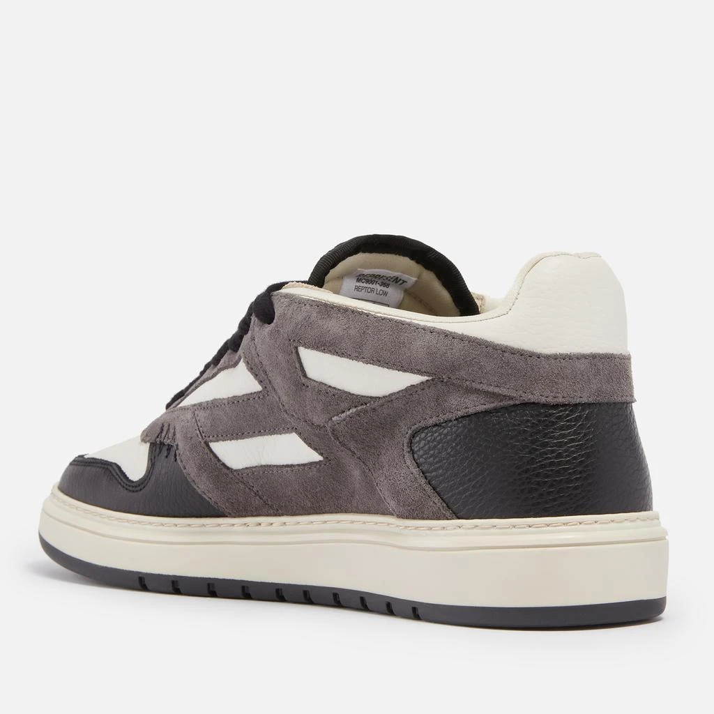 REPRESENT Represent Mens Reptor Leather and Suede Trainers 2