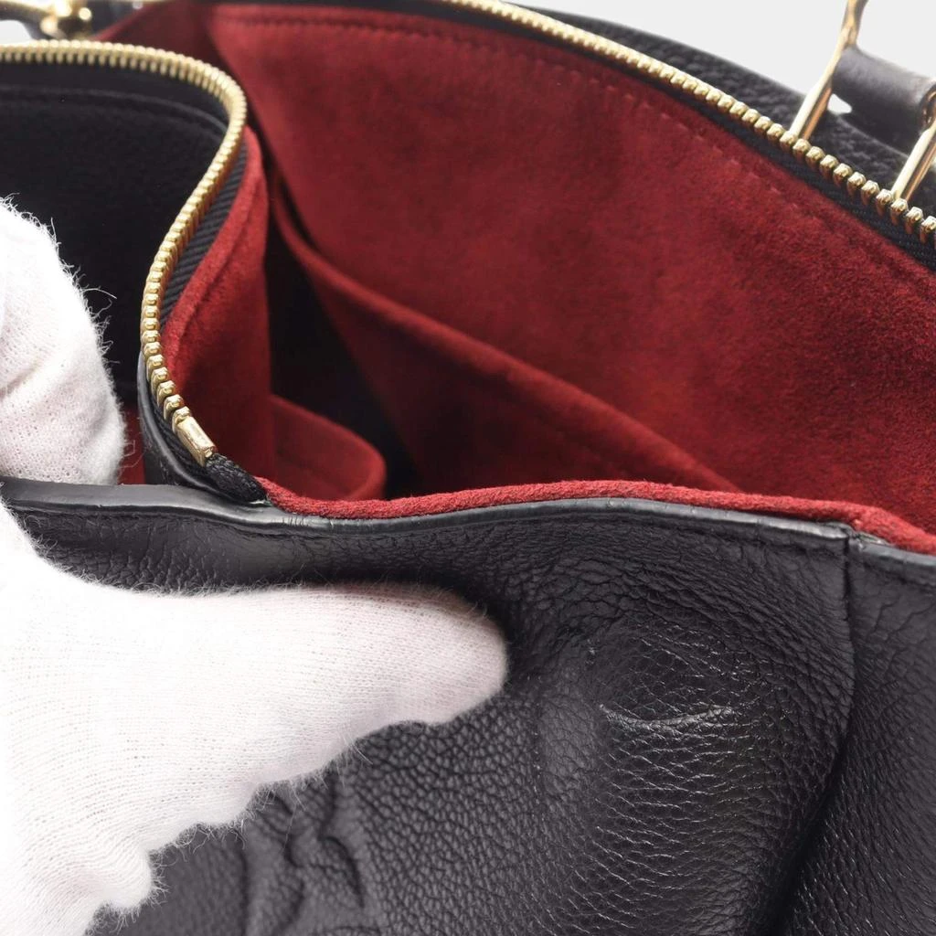 Louis Vuitton Louis Vuitton Petit Palais Pm Monogram Empreinte Leather Black Handbag 6