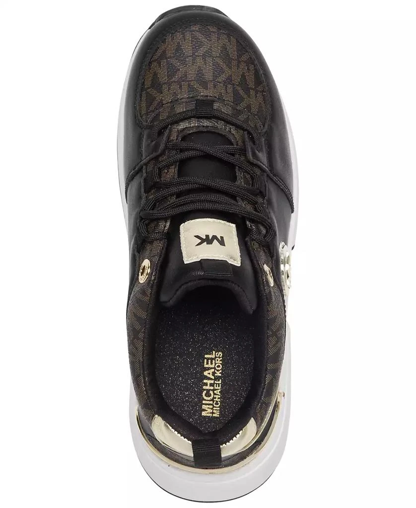 Michael Kors Little Girls Cosmo Logo Casual Sneakers from Finish Line 5