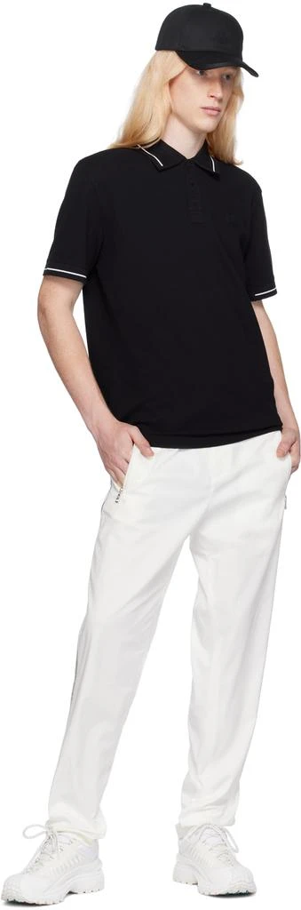 Moncler Black Patch Polo 4