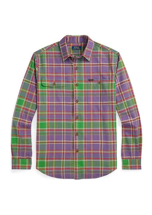 Ralph Lauren Ralph Lauren Classic Fit Plaid Oxford Workshirt 4