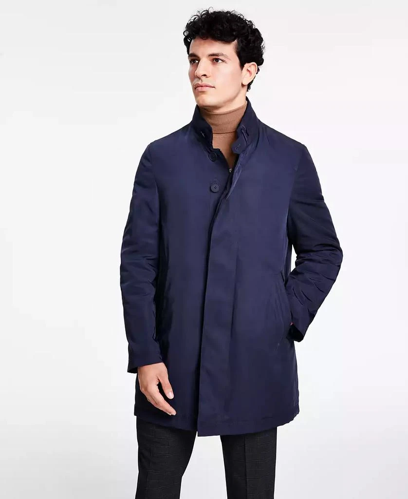 Calvin Klein Men's Slim-Fit Water-Resistant Overcoat 3